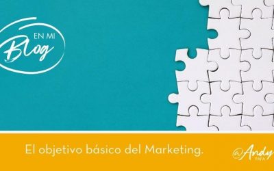 El objetivo básico del Marketing